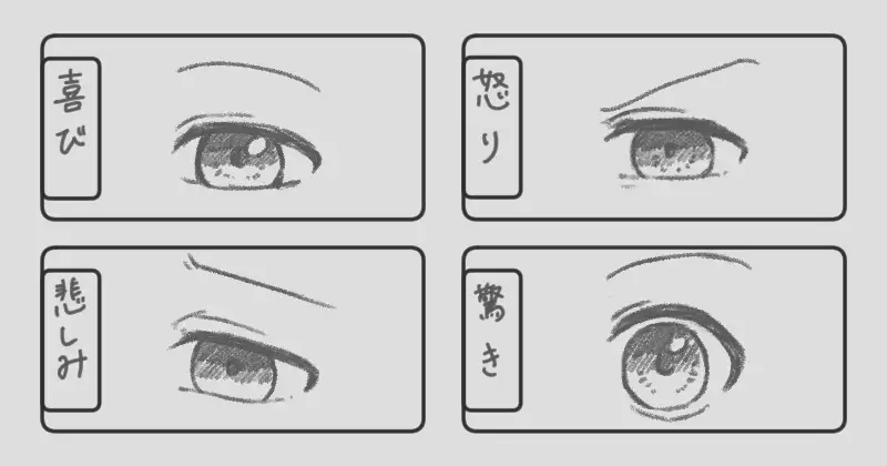 感情表情のコツ